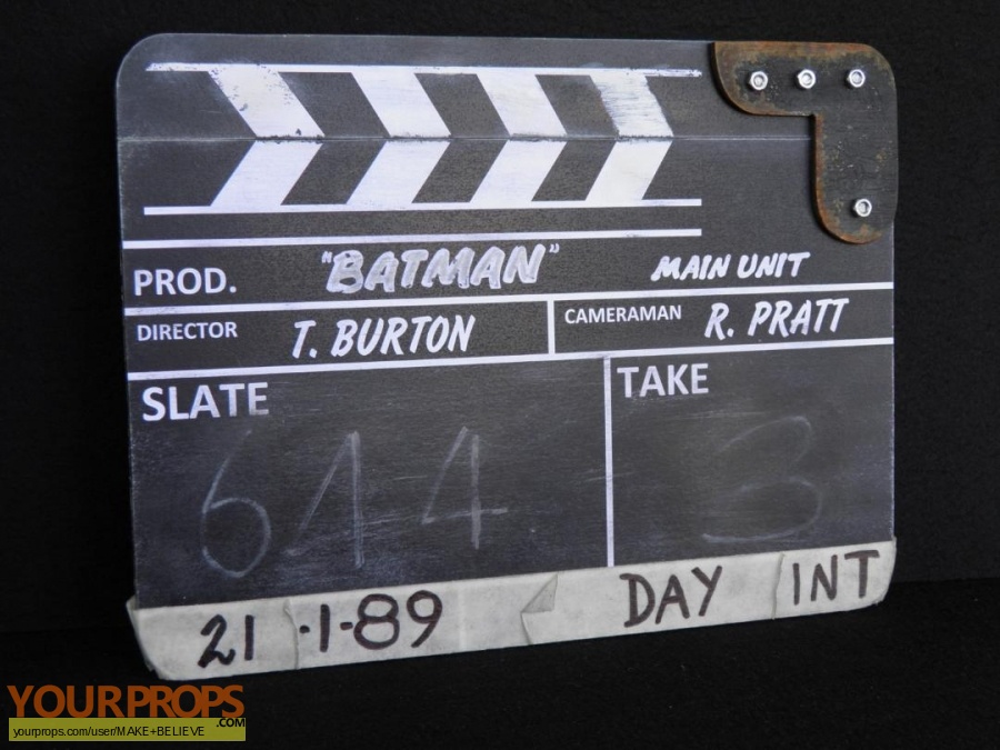 Batman made from scratch production material