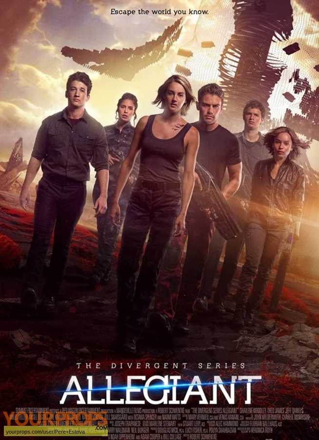 Divergent Allegiant original movie prop