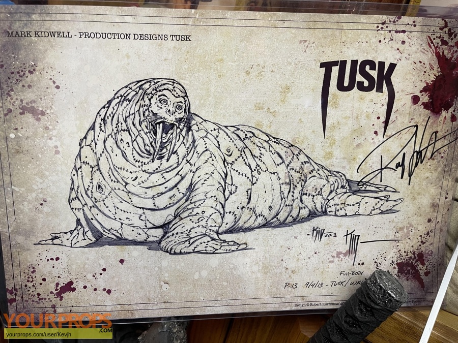 Tusk original production material