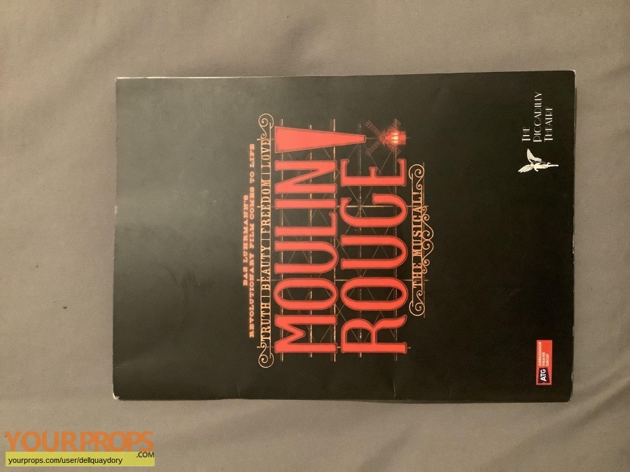 Moulin Rouge (Theatre) original production material