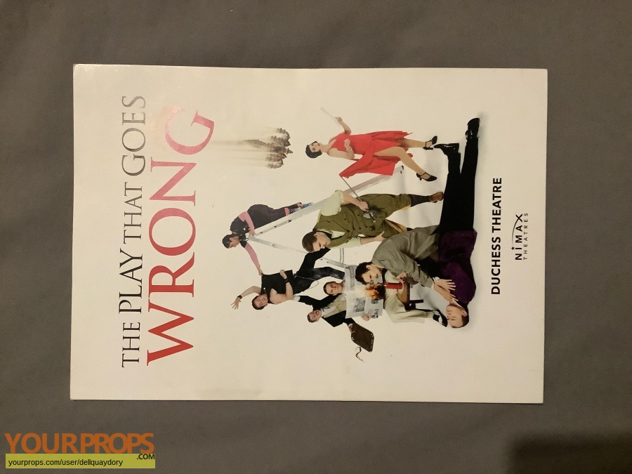 The Play That Goes Wrong (Theatre) original production material
