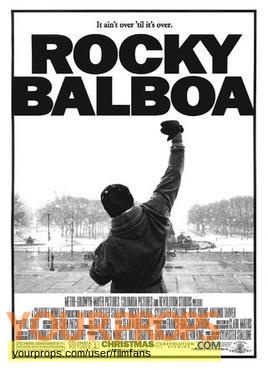 Rocky Balboa original movie prop