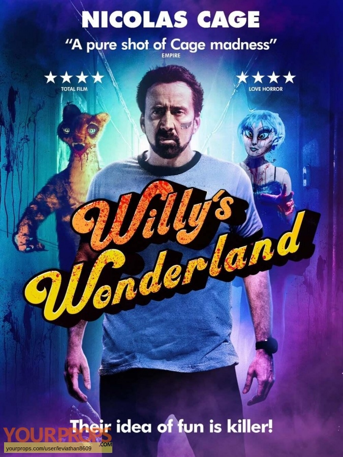 Willy s Wonderland original movie prop