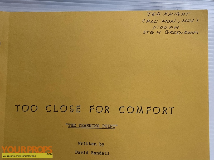 Too Close For Comfort (1980-1987) original production material