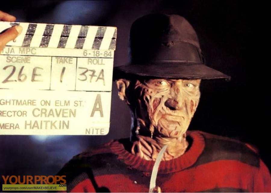 A Nightmare On Elm Street made from scratch production material