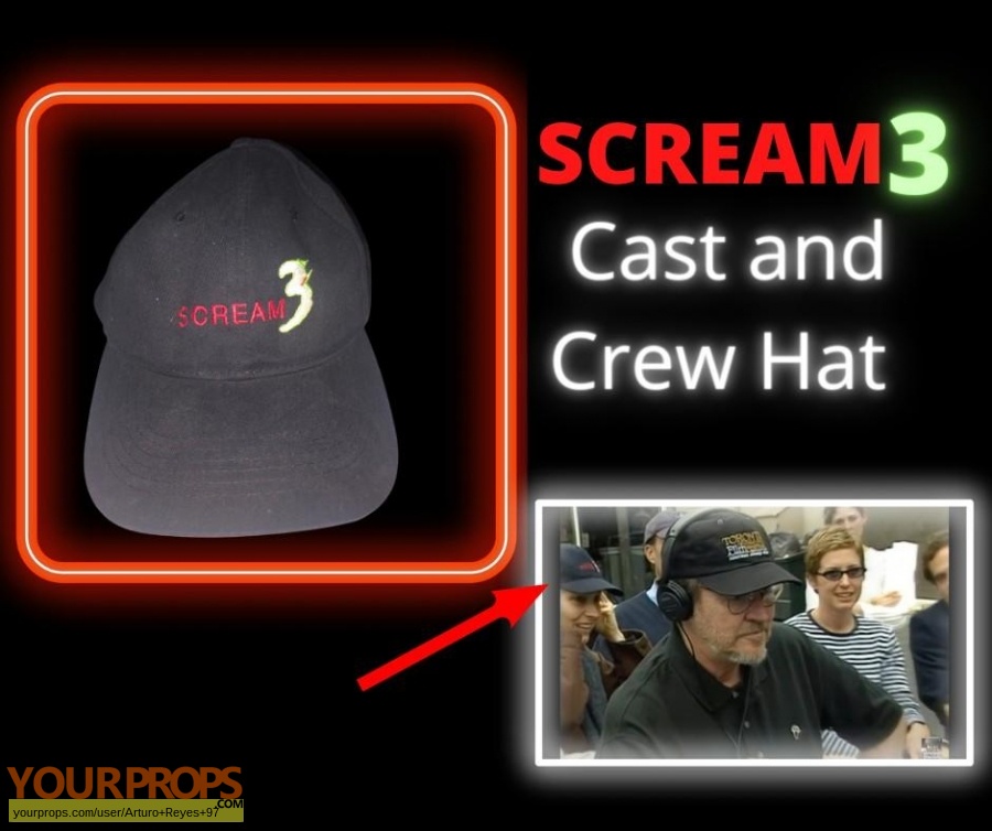 Scream 3 original film-crew items