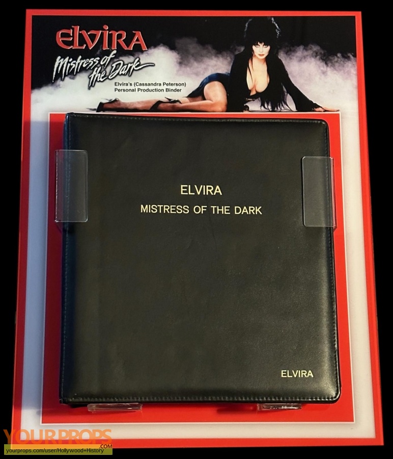 Elvira  Mistress of the Dark original production material
