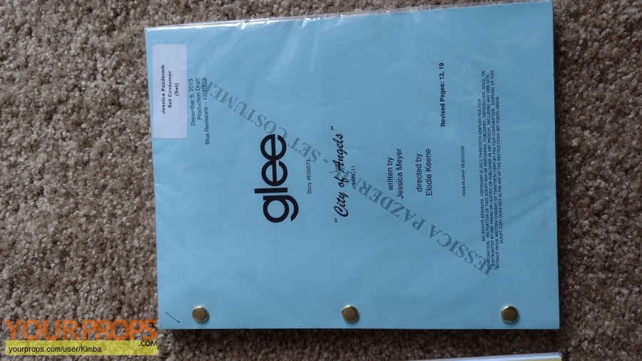 Glee original production material