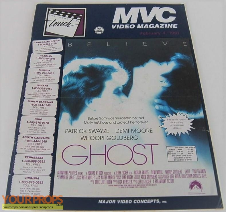 Ghost original production material