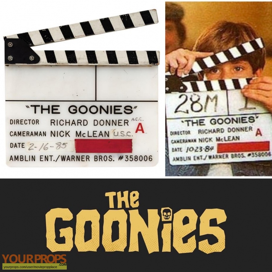 The Goonies original production material