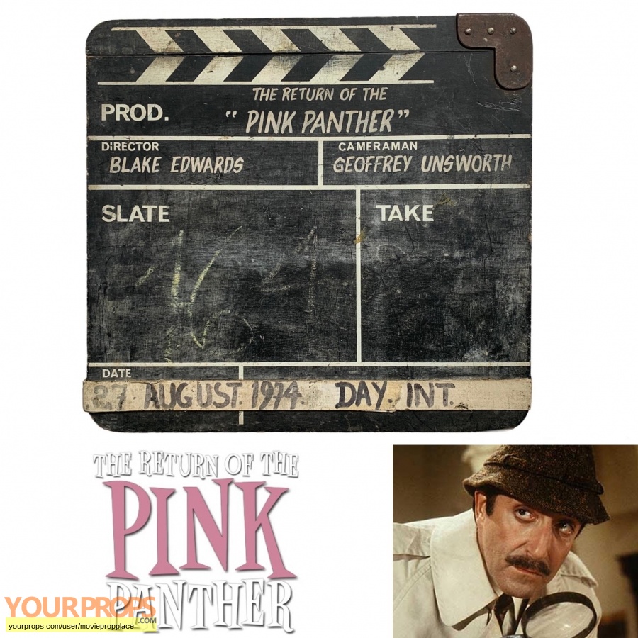 The Return of the Pink Panther original production material