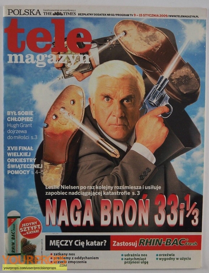 Naked Gun 33 1 3  The Final Insult original production material