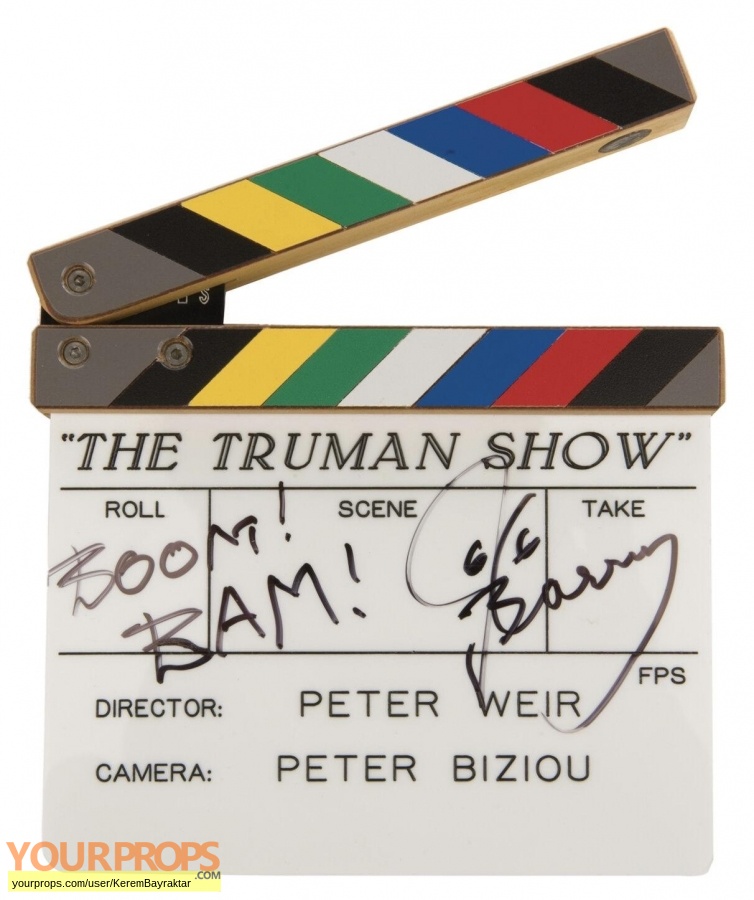 The Truman Show original film-crew items