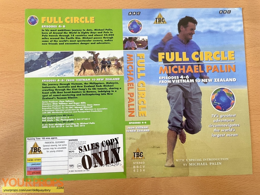 Full Circle with Michael Palin original production material