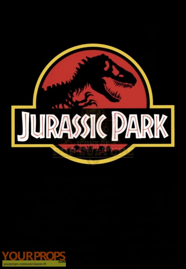 Jurassic Park original movie prop