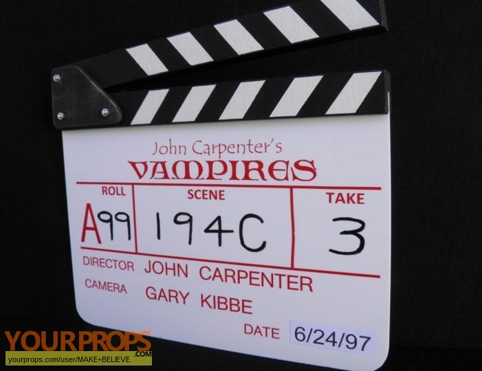 Vampires  (John Carpenter s) made from scratch film-crew items