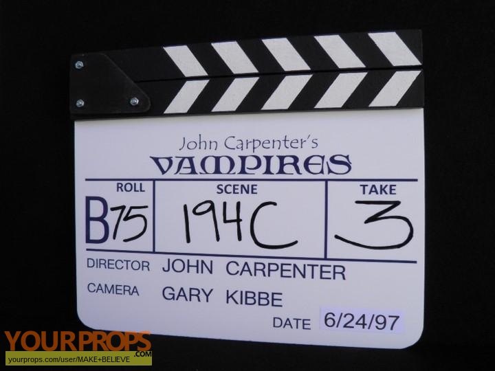 Vampires  (John Carpenter s) made from scratch film-crew items