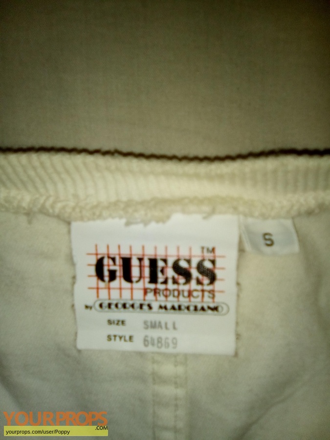 Back To The Future 1980s Georges Marciano for GUESS Vest original movie ...