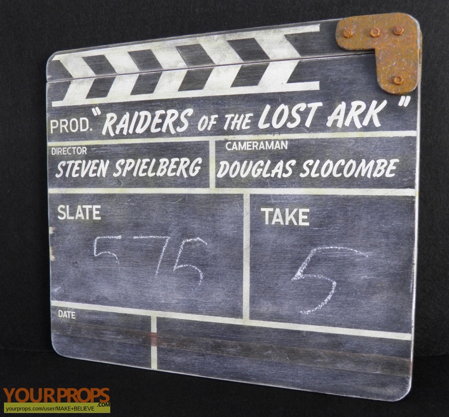 Indiana Jones And The Raiders Of The Lost Ark made from scratch film-crew items