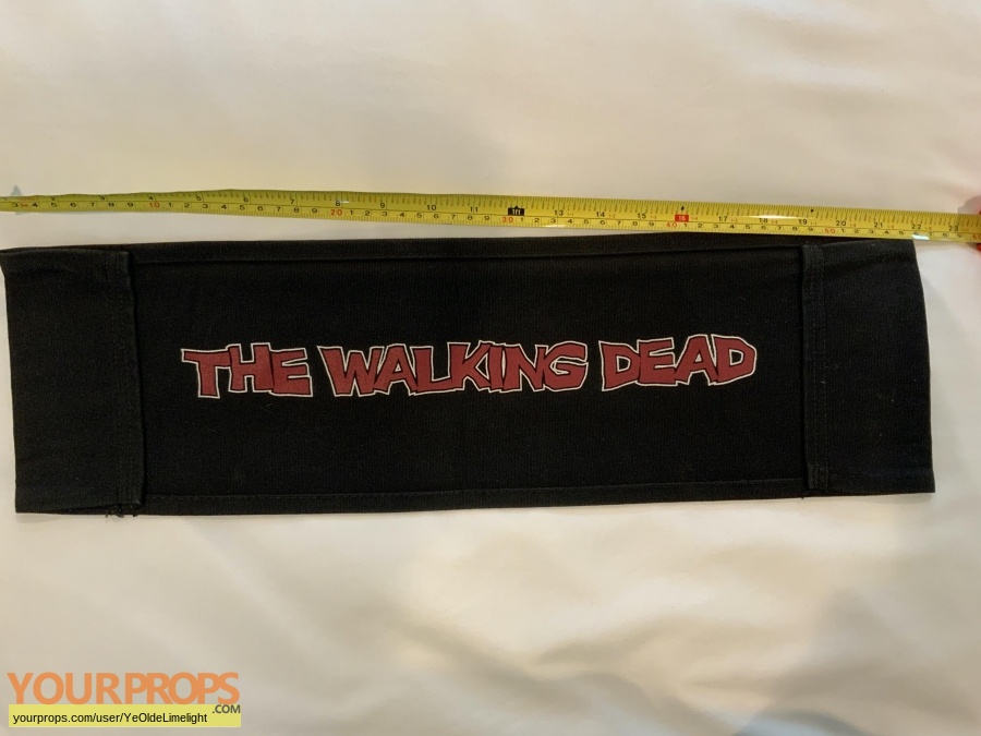 The Walking Dead original film-crew items