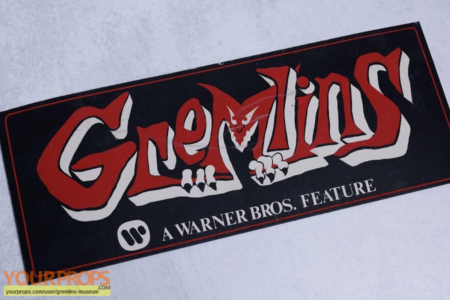Gremlins original movie prop