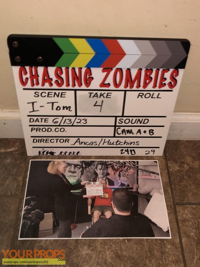 Chasing Zombies original film-crew items