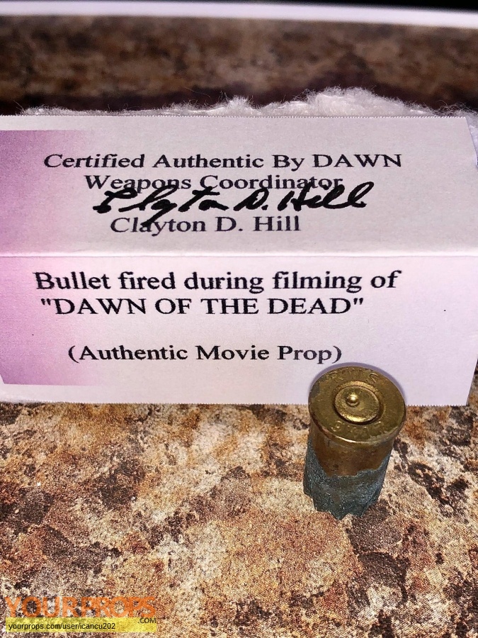 Dawn of the Dead original movie prop weapon