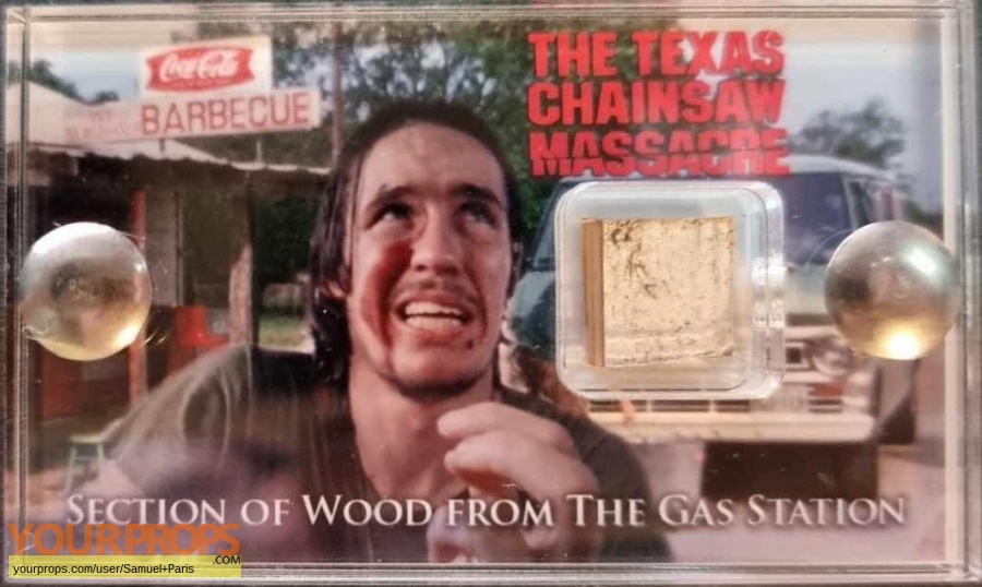 The Texas Chainsaw Massacre swatch   fragment production material