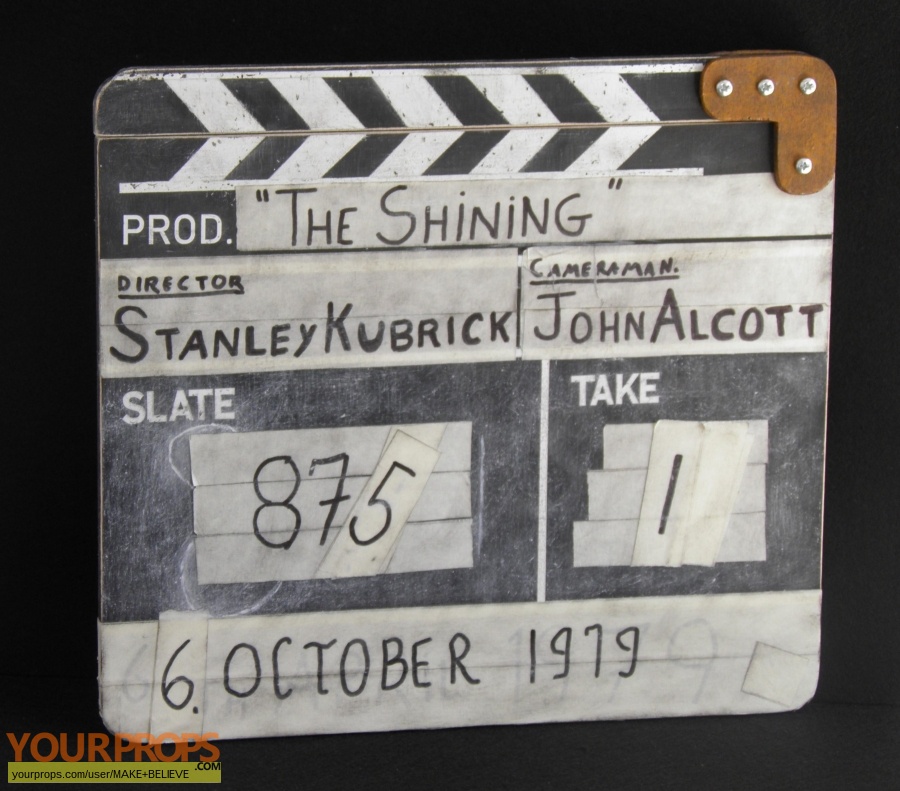 The Shining made from scratch production material