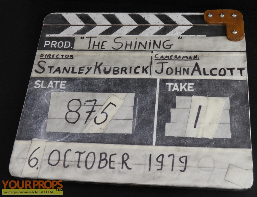 The Shining made from scratch production material