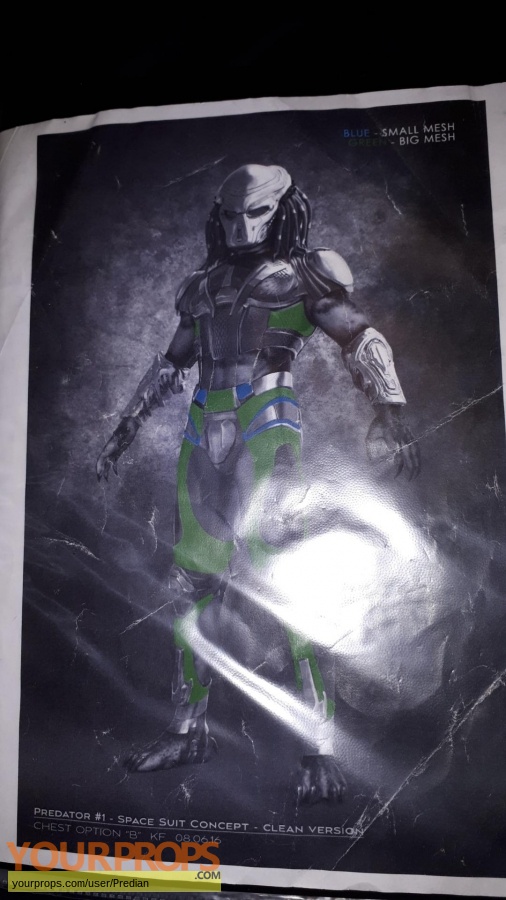 The Predator swatch   fragment movie costume