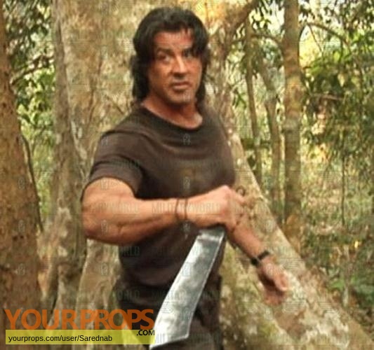 Rambo replica movie prop
