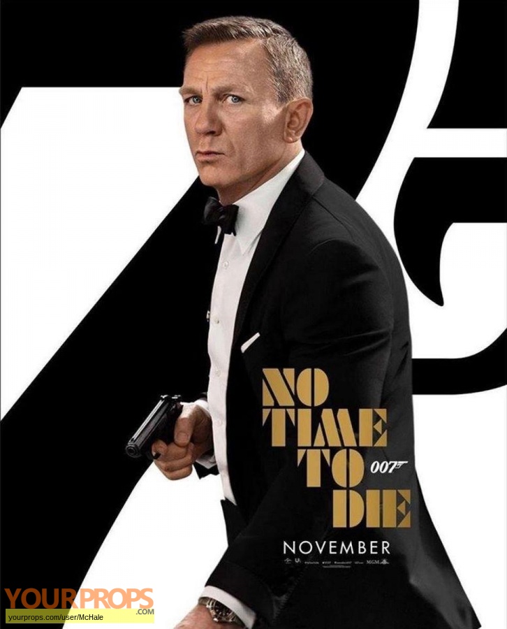 James Bond  No Time To Die replica movie prop