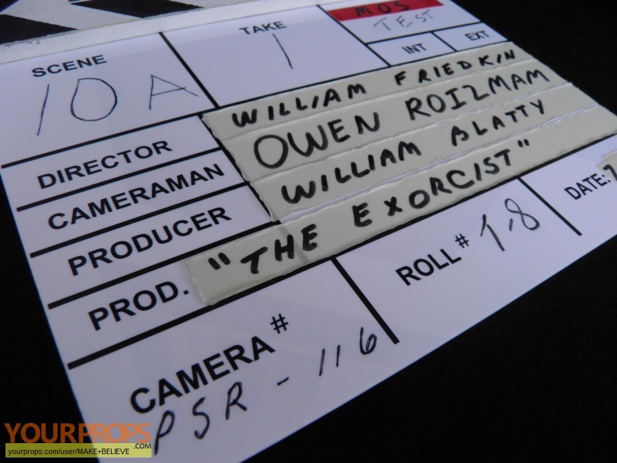 The Exorcist made from scratch film-crew items