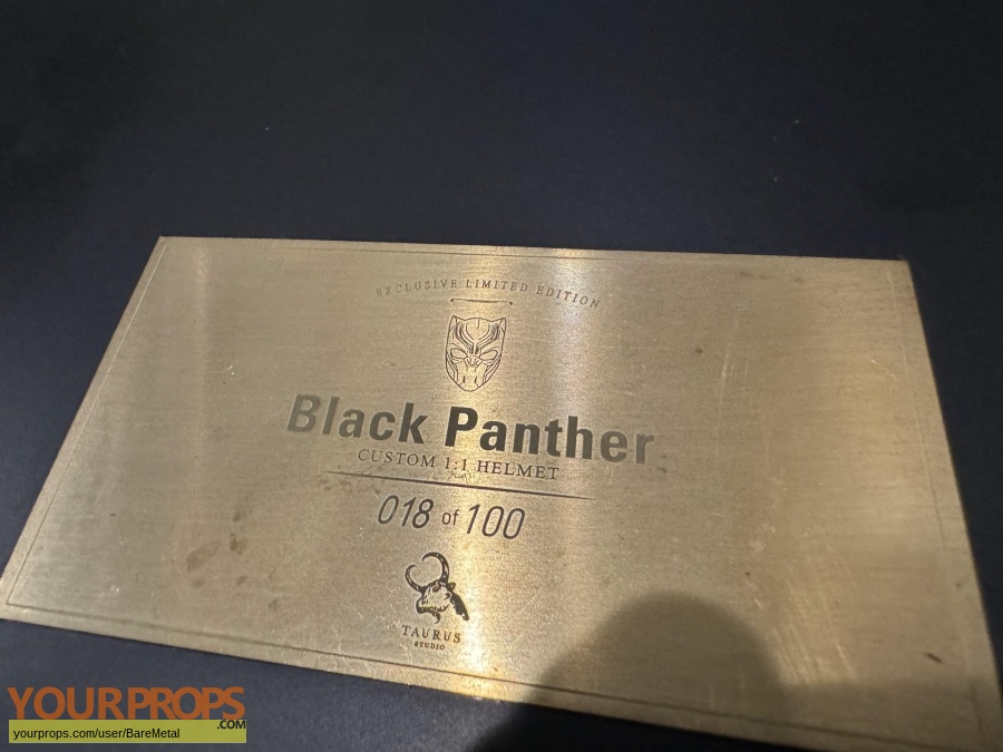 Black Panther replica movie prop
