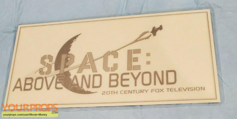 Space  Above and Beyond original film-crew items