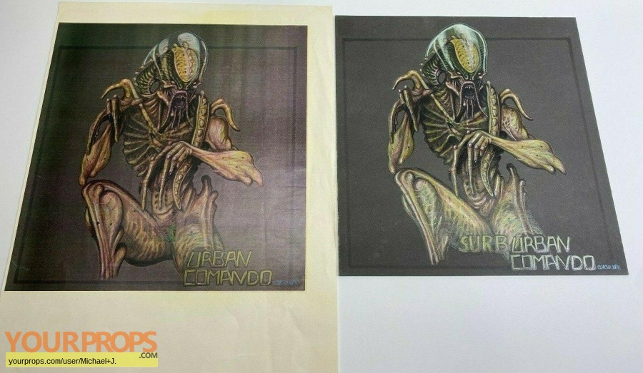 Suburban Commando original production artwork