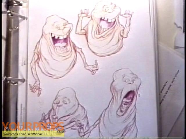 Ghostbusters 2 original production artwork