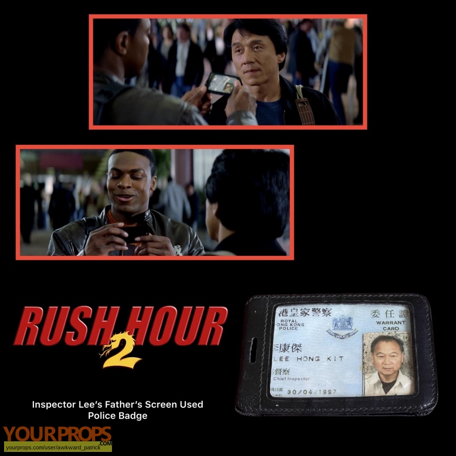 Rush Hour 2 original movie prop