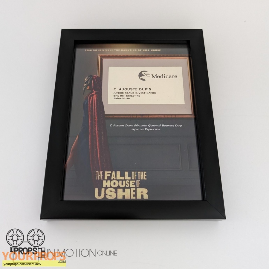 The Fall of the House of Usher original movie prop