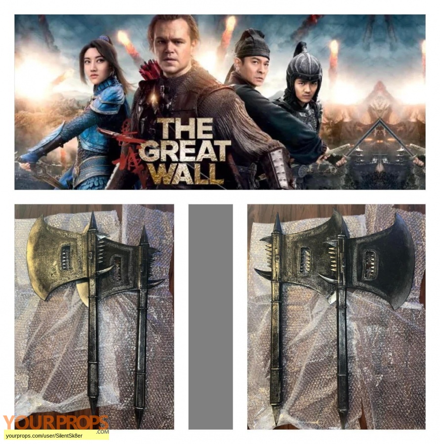 The Great Wall original movie prop