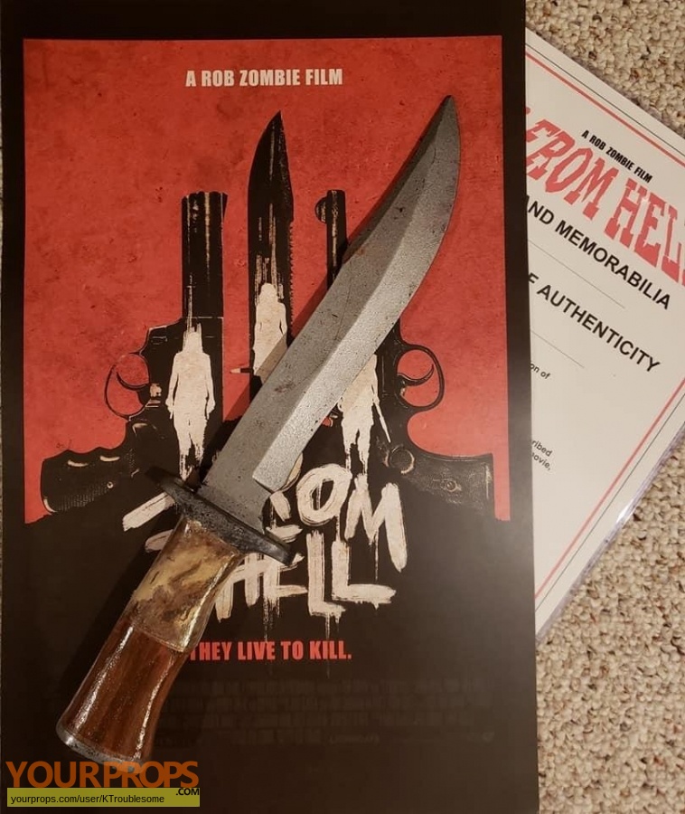 3 from Hell original movie prop