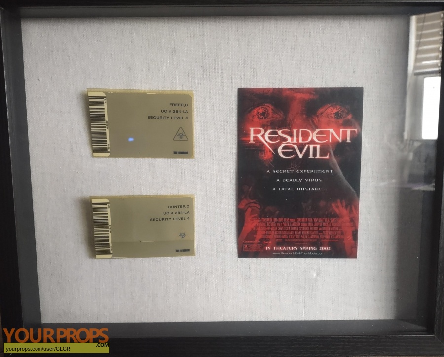 Resident Evil original movie prop