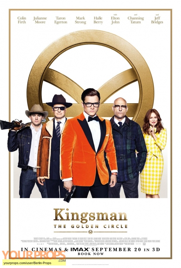 Kingsman  The Golden Circle original movie prop