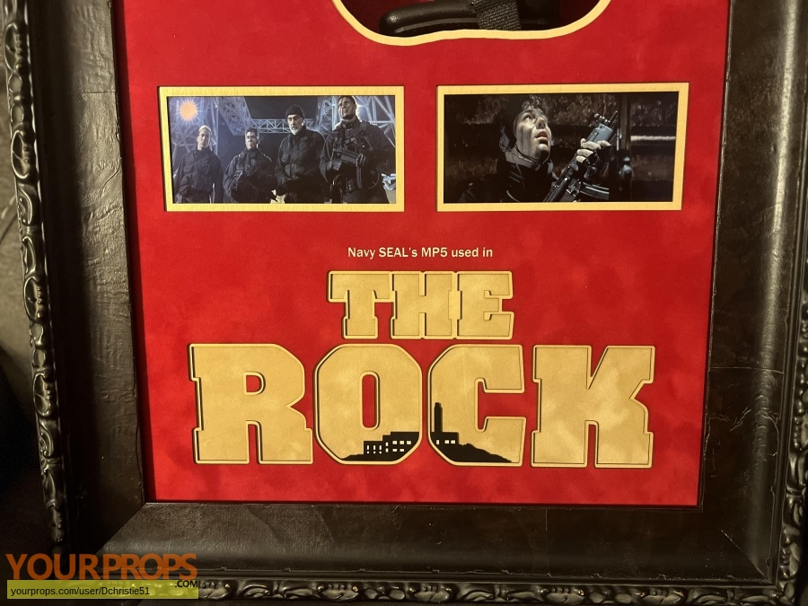 The Rock original movie prop weapon
