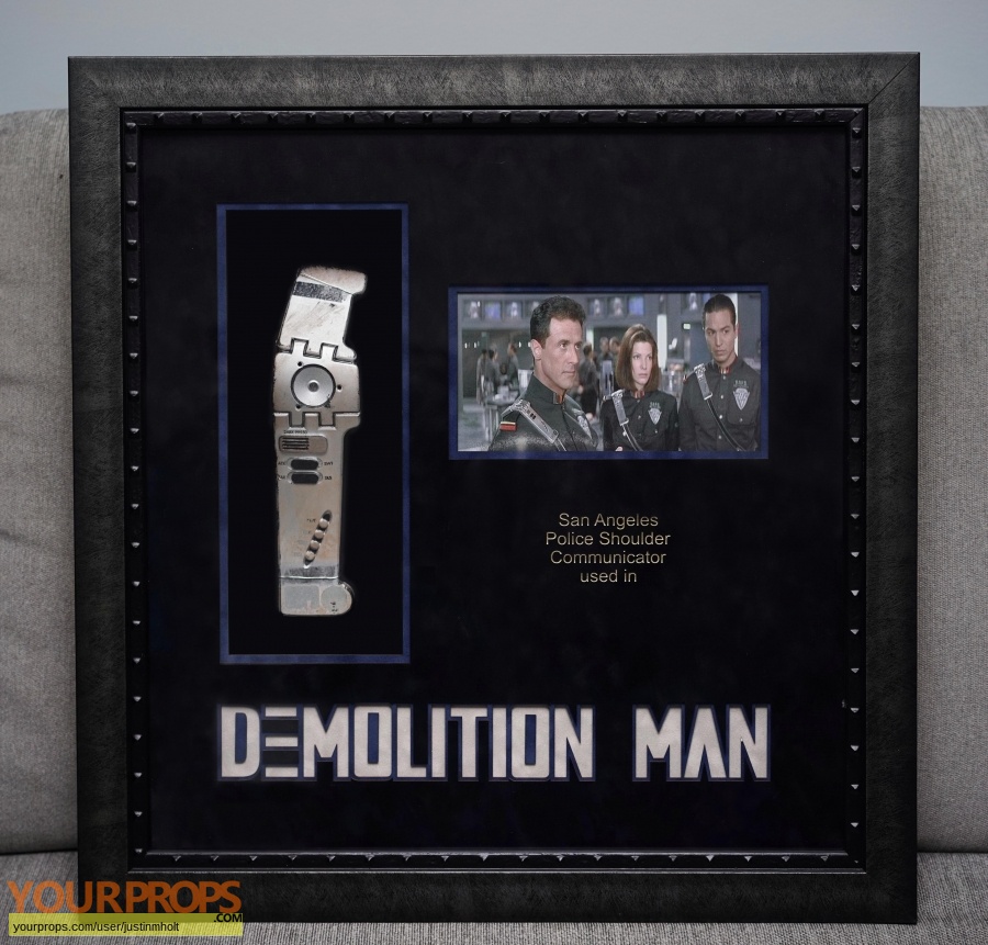 Demolition Man original movie prop