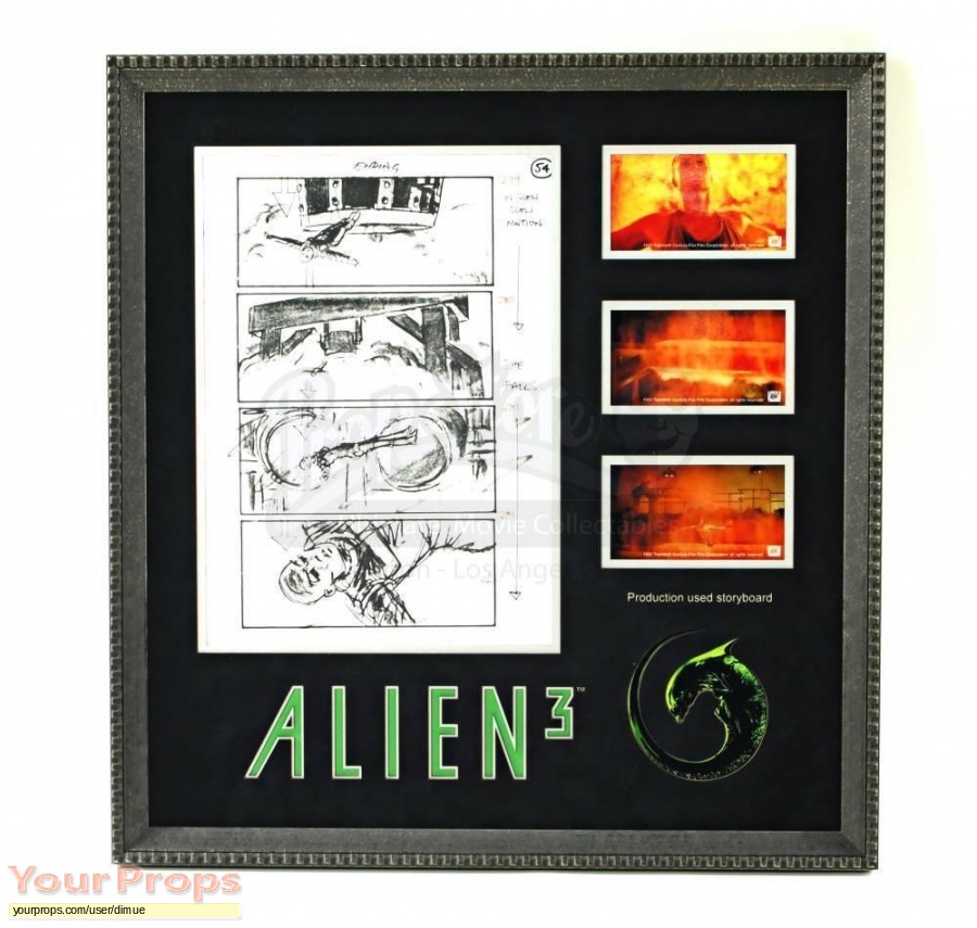 Alien 3 original production artwork
