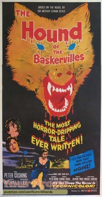 The Hound of Baskervilles original movie prop
