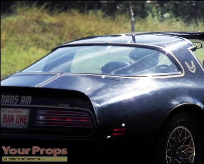 Smokey and the Bandit replica movie prop