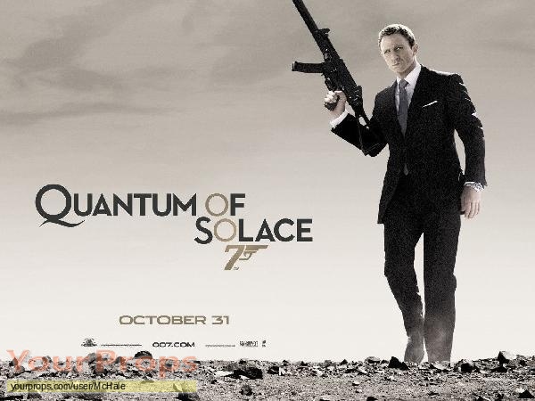 James Bond  Quantum of Solace replica movie prop